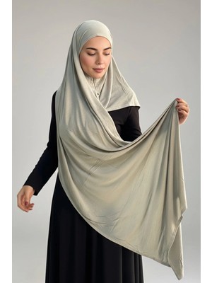 Levamor Ceylan Kadın Pamuklu Likralı Pratik Penye Hazır Şal