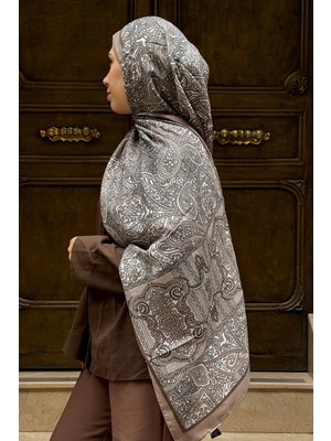 Levamor Kadın Empirme Soft Ethnic Pamuklu Likralı Yumuşak Şal