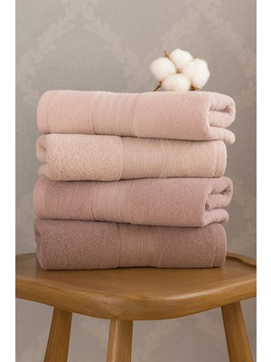 Formeya 4'lü %100 Pamuk El Yüz Havlu Seti 50X85 Cm-4 Adet El Havlusu Seti