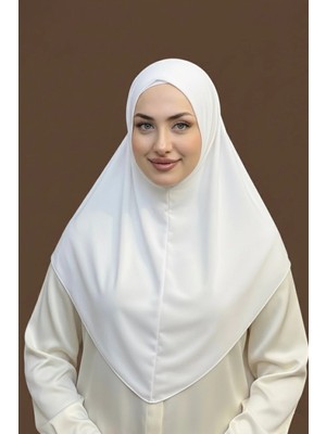 Levamor Zelal Kadın Siyah Likralı Sandy Pratik Hijab Hazır Şal