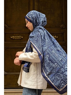 Levamor Kadın Empirme Soft Ethnic Pamuklu Likralı Yumuşak Şal