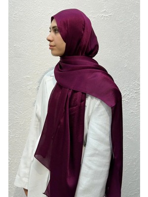 Levamor Kadın Ipek Karışımlı Parlak Floş Abiye Şal