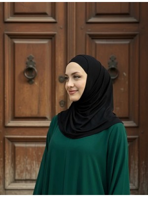 Levamor Kadın %100 Pamuk Boneli Penye Hazır Pratik Şal