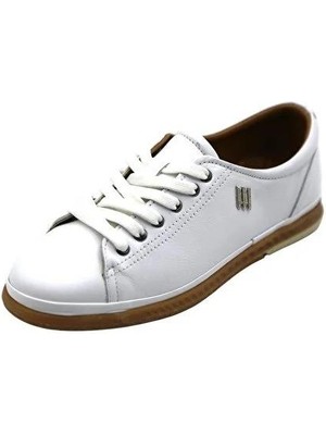 De Scario De Scarıo 160 Beyaz Derı Kadın  Ayakkabı