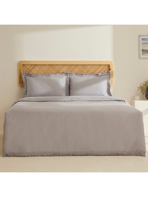 Karaca Home Helios %100 Pamuk Çift Kişilik Nevresim Takımı Gri