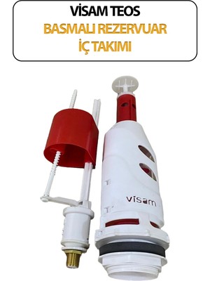 Visam Teos Basmalı Klozet Rezervuar Iç Takımı