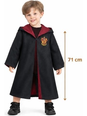 Herşeytrend Harry Potter Tarzı Çocuk Cübbesi 2-4 Yaş