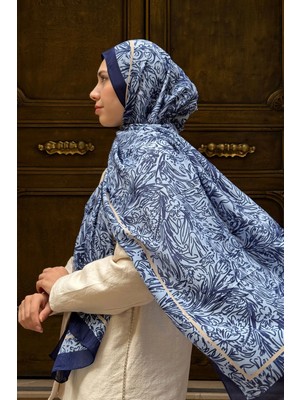 Levamor Kadın Empirme Soft Lara Desenli Pamuklu Likralı Yumuşak Şal