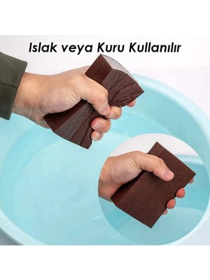 Mikasso Ahşap, Mobilya, Seramik ve Hobi Için Takoz Sünger Zımpara (120 Kum)