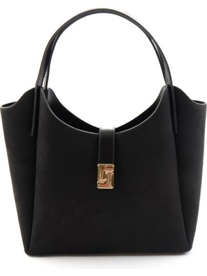 Bambi Siyah  Kadın Omuz Çantası C06636777772