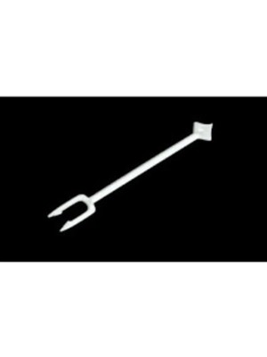 Mikasso Plastik Cips Çatalı 100'LÜ Plastik Çok Renkli