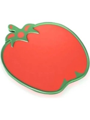 Mikasso Kaydırmaz Domates Kesim Panosu Ahşap Kırmızı