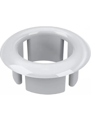 Mikasso Yapıtaşı YT114B Beyaz Üniversal Lavabo Taşma Delik Yüzüğü