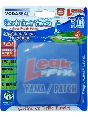 Mikasso Sızıntı Tamir Yaması Şeffaf Çadır Pvc Hortum Depo - Tamir Bandı