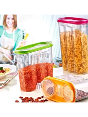 Mikasso Primera Erzak Saklama Kabı 4 Lt Plastik