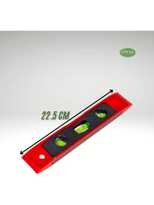 Mikasso Mini Mıknatıslı Su Terazisi 22.5 cm