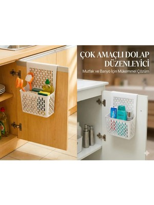 Mikasso 2'li Lüks Plastik Askılı Dolap Düzenleyici Dolap Içi Askılı Düzenleyici Beyaz Plastik Beyaz Tr