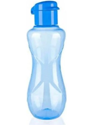 Mikasso Yetişkinler Için Pet Şişe Suluk Matara Su Şişesi Plastik 750ML Turuncu Plastik