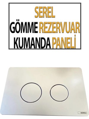 Trend Hause Serel Gömme Rezervuar Kumanda Paneli