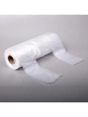 Mikasso Rulo Market Poşeti Torbası - Atlet Poşet - Şeffaf - Orta Boy - 200 Adetlik 1 Rulo Şeffaf 20 x 30 cm