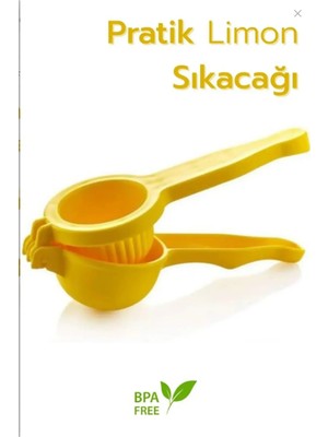 Mikasso Pratik Limon Sıkacağı | Plastik Bpa Free Plastik