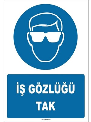 Mikasso Eser - Iş Gözlüğü Tak (Levha)