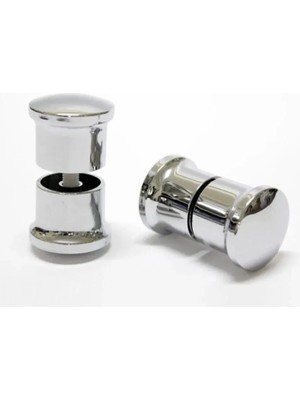 Mikasso Alüminyum 2 Kapılık Duşakabin Kulpu Cam Duşakabin Topuz Kulp (1.kalite)