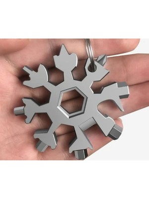 Mikasso Paslanmaz Çelik Anahtar Alyan Takımı ve Anahtarlık Çok Fonksiyonlu Alyan Takımı