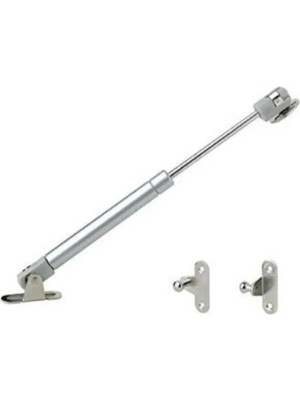 Mikasso Gazlı Piston 100N Dolap Kalkar Kapak Frenli Makas Piston Beyaz