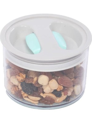 Mikasso Kaymaz Tabanlı Saklama Kabı 0,5 Lt Plastik Yeşil