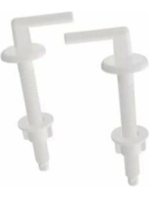 Mikasso Klozet Kapak Montaj Vidası Plastik Plastik