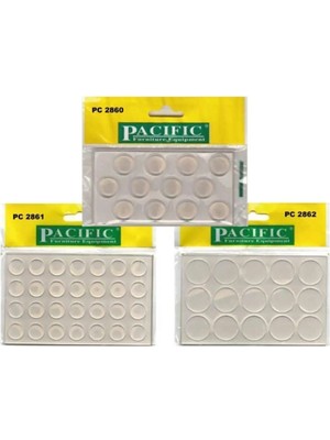 Mikasso Yapışkanlı Silikon Cam Masa Altlıkları 22 mm Turkuaz