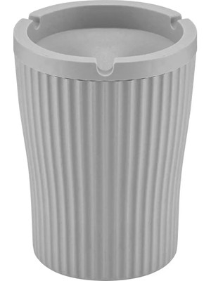 Mikasso Kokusuz Küllük Plastik Kokusuz Yanmaz Küllük Yeni Modern Tasarım Küllük Şık Dekoratif Küllük Plastik