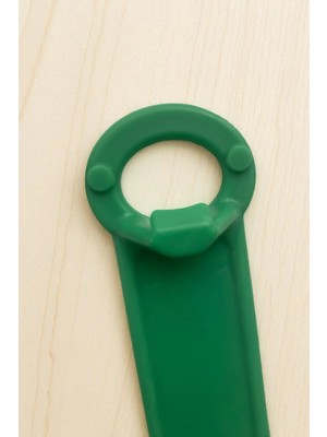 Mikasso 2 Adet Sert Plastik Konserve/ Kavanoz Açacağı-Yeşil Beyaz