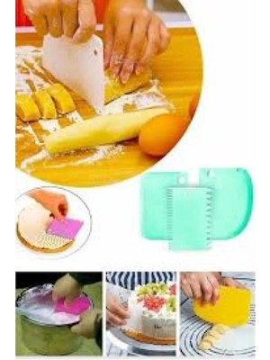 Mikasso Hamur Kesme,sıyırma ve Kazıma Aparatı Plastik Tr Plastik