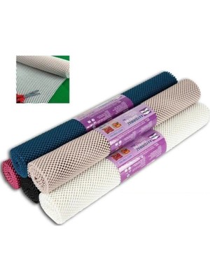 Mikasso Tezgah Üstü Çok Amaçlı Kayma Önleyici Kaydırmaz Ped Plastik Çok Renkli