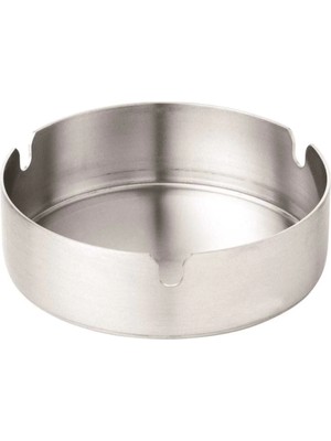 Mikasso No:2 Dizayn Kül Tablası Metal Beyaz Yuvarlak