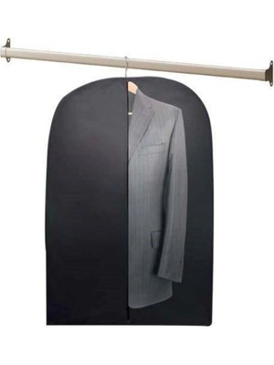 Mikasso Dolap Düzenleyici Takım Elbise Koruma Kılıfı Gamboç 63 cm x 100 cm Kumaş 10 x 15 Beyaz Tr