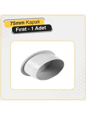 Mikasso Fırat 70'lik Pvc Boru Atık Su Kapama Başlığı - Pimaş Kapak - Körtapa