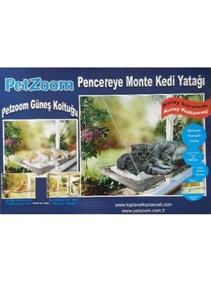 Ett Vantuzlu Kedi Pencere Yatağı