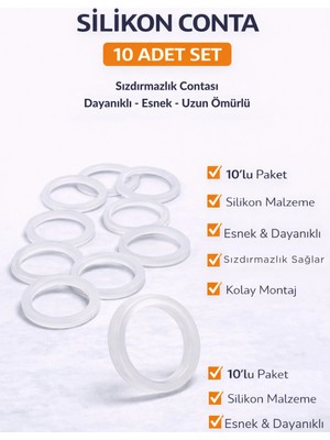 Mikasso Sızdırmazlık Contası 10 Adet