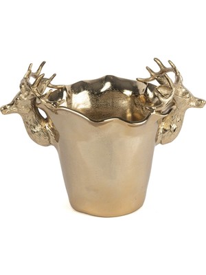 Mikasa Moor Gold Geyik Vazo 38X25X27 cm