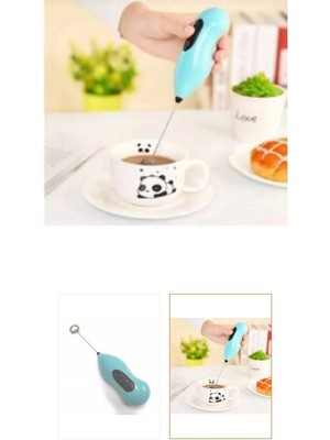 Mikasso Kahve Süt Cappucino Pilli Köpürtücü Çırpıcı Bebek Maması Yumurta Plastik