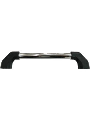 Mikasso Çok Amaçlı Metal Tutamak Krom Kaplama (25 Cm) Beyaz