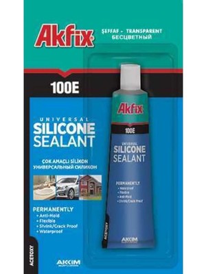 Mikasso Genel Amaçlı Şeffaf Silikon 50 ml