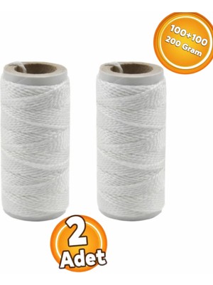 Mikasso Duvarcı Inşaat Çırpı Ipi Uçurtma Ipi 100 Gram (2 Adet)