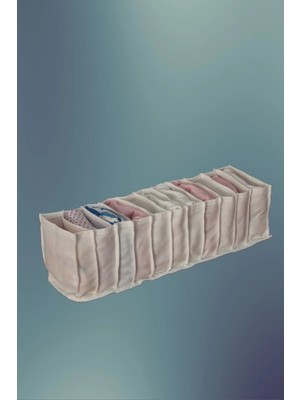 Mikasso Beyaz Çekmece Içi Düzenleyicisi S Kumaş Beyaz