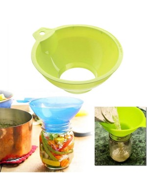 Mikasso Plastik Kavanoz Şişe Kova Hunisi Yağ Narenciye Aktarma Aparatı Plastik