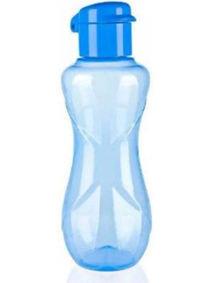 Mikasso Çocuklar Için Okul Matarası Suluk Matara Su Şişesi 750ML Plastik Plastik Çok Renkli