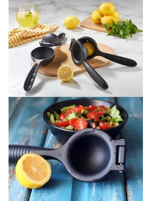 Mikasso Siyah Limon Sıkıcı Tarzı Taze ve Şık Görünüm Döküm